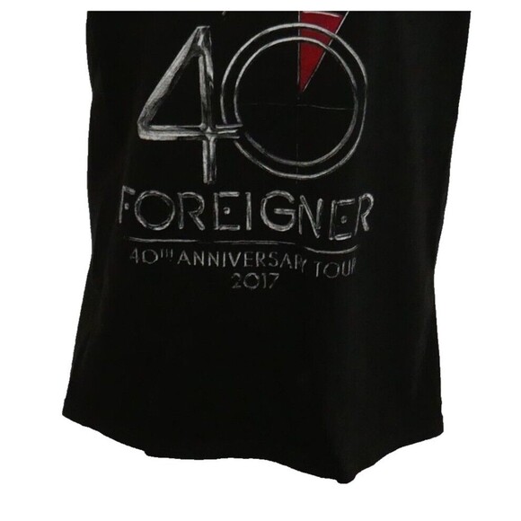 Foreigner Cheap Trick 40th Anniversary 2017 Tour Small T-Shirt - Picture 4 of 12